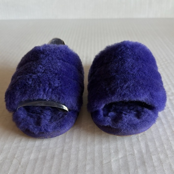 NWOT Ugg Purple Fluff Yeah Slides - Picture 7 of 11